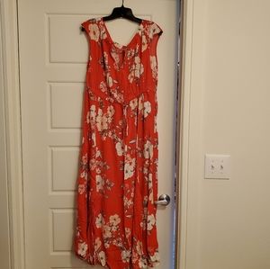Torrid Maxi Dress with Drawstring Waist